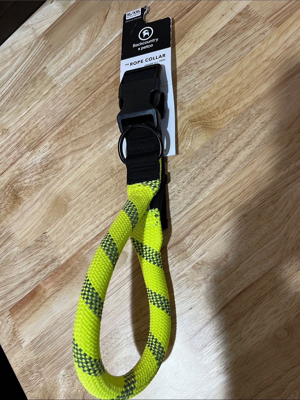 Backcountry x petco Rope Collar -  XL/XXL 21.5-30.5” assorted sizes z98